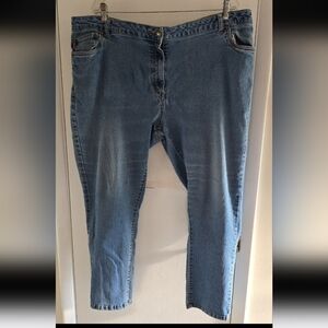 Women Within straight leg stretch jeans